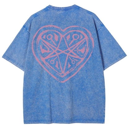 Unisex Fit “Bring Me The Horizo​​n” Washed T-Shirt