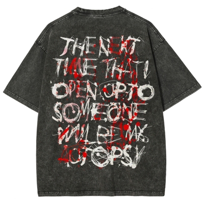 Unisex Fit “Bring Me The Horizo​​n” Washed T-Shirt