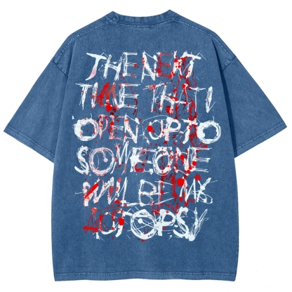 Unisex Fit “Bring Me The Horizo​​n” Washed T-Shirt