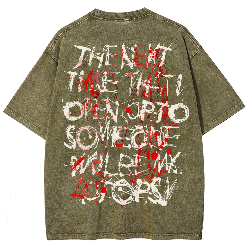Unisex Fit “Bring Me The Horizo​​n” Washed T-Shirt