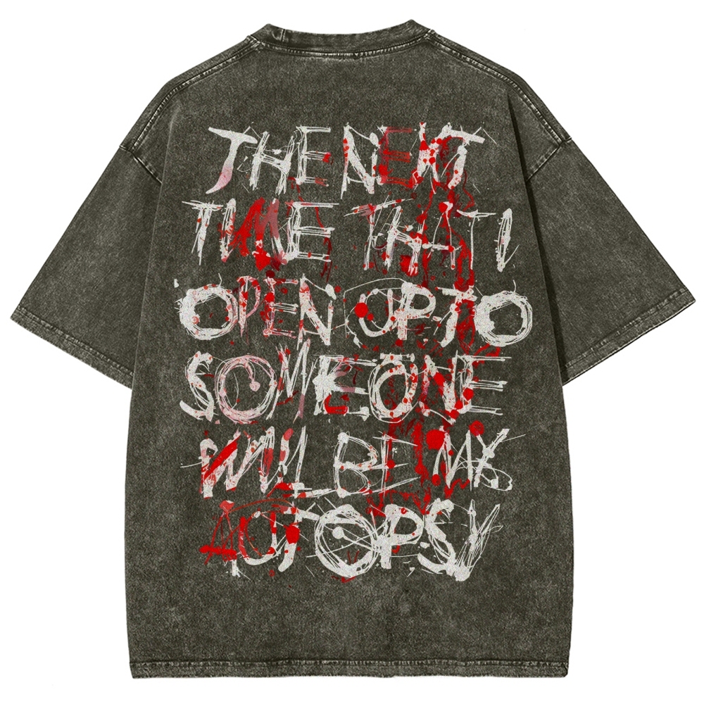 Unisex Fit “Bring Me The Horizo​​n” Washed T-Shirt