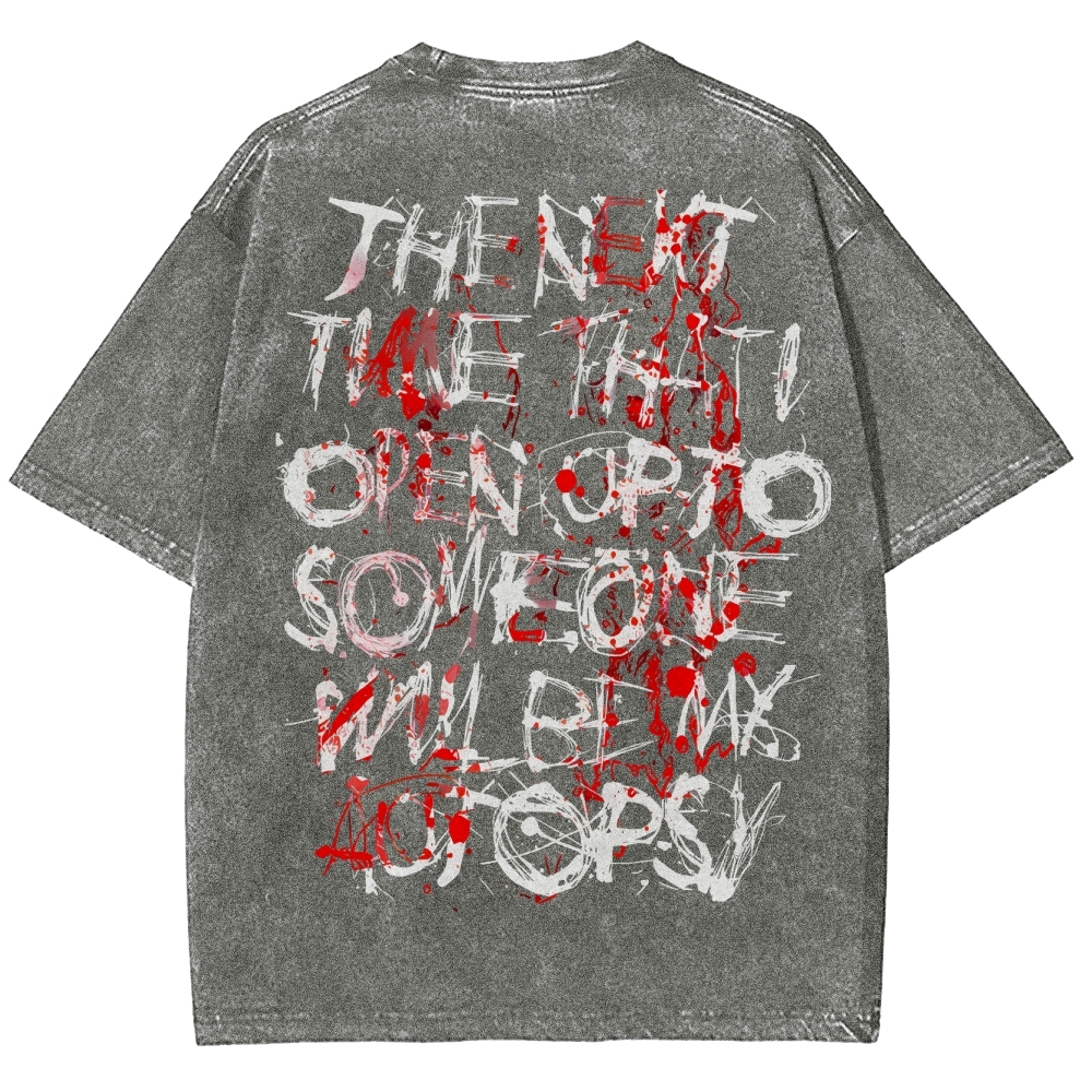 Unisex Fit “Bring Me The Horizo​​n” Washed T-Shirt