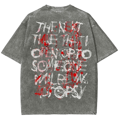 Unisex Fit “Bring Me The Horizo​​n” Washed T-Shirt