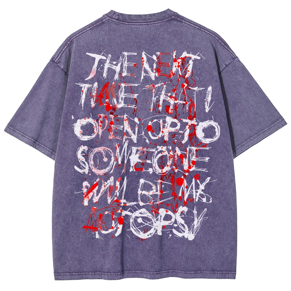 Unisex Fit “Bring Me The Horizo​​n” Washed T-Shirt