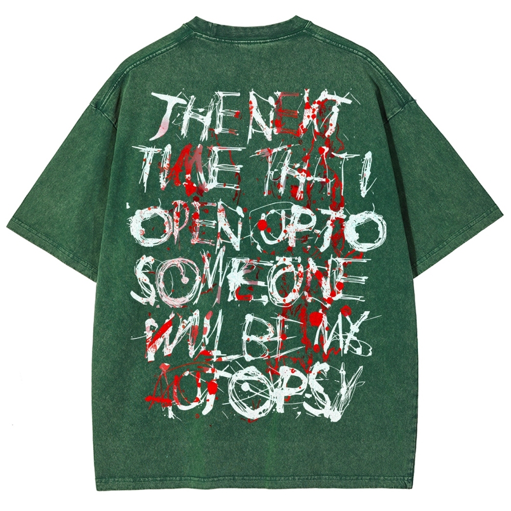 Unisex Fit “Bring Me The Horizo​​n” Washed T-Shirt