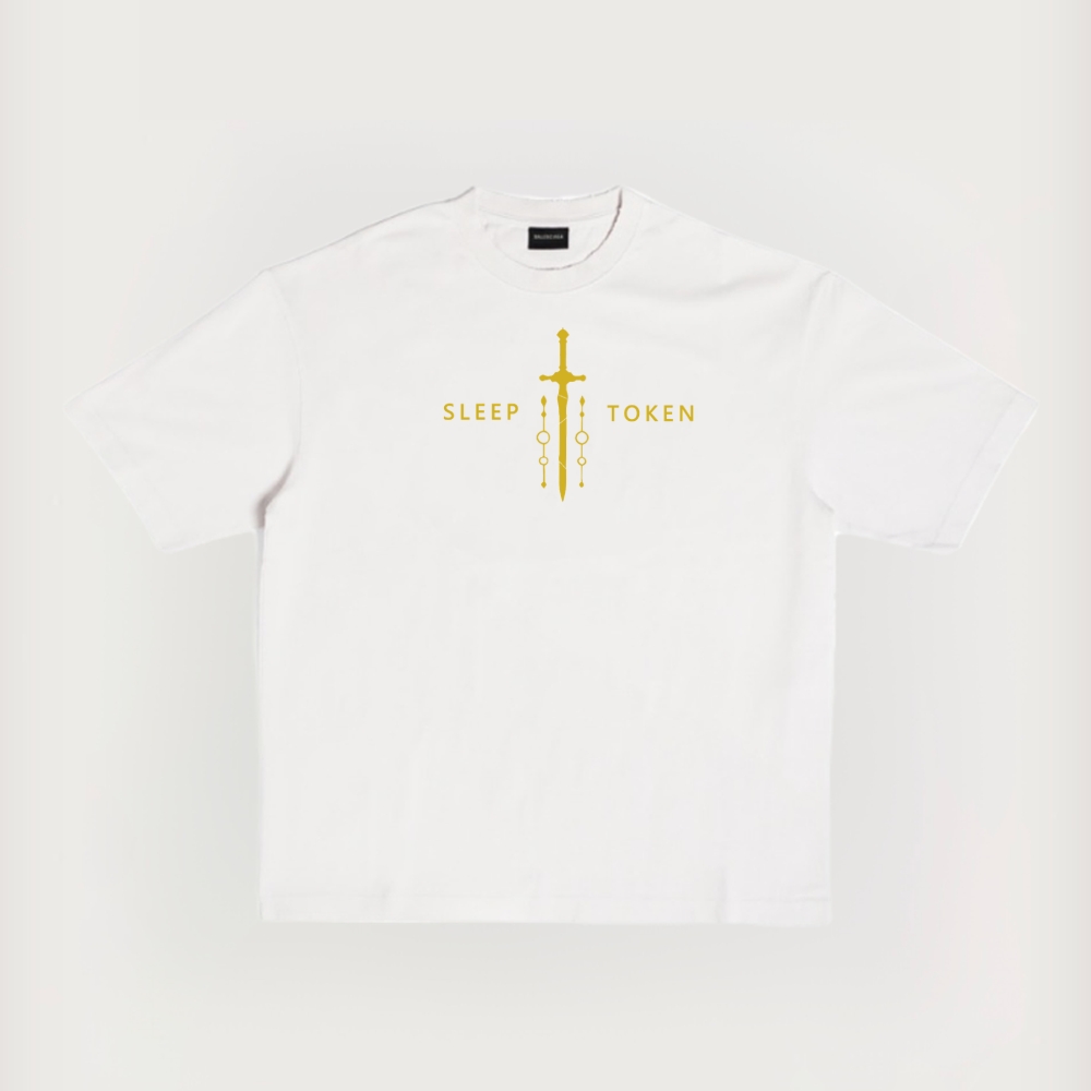 Sleep Token Printed Short-Sleeved T-Shirt