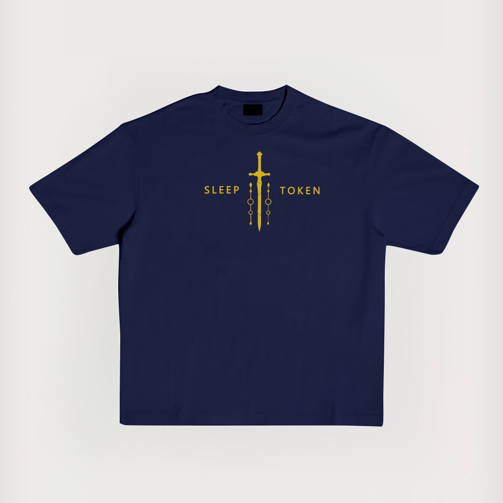 Sleep Token Printed Short-Sleeved T-Shirt