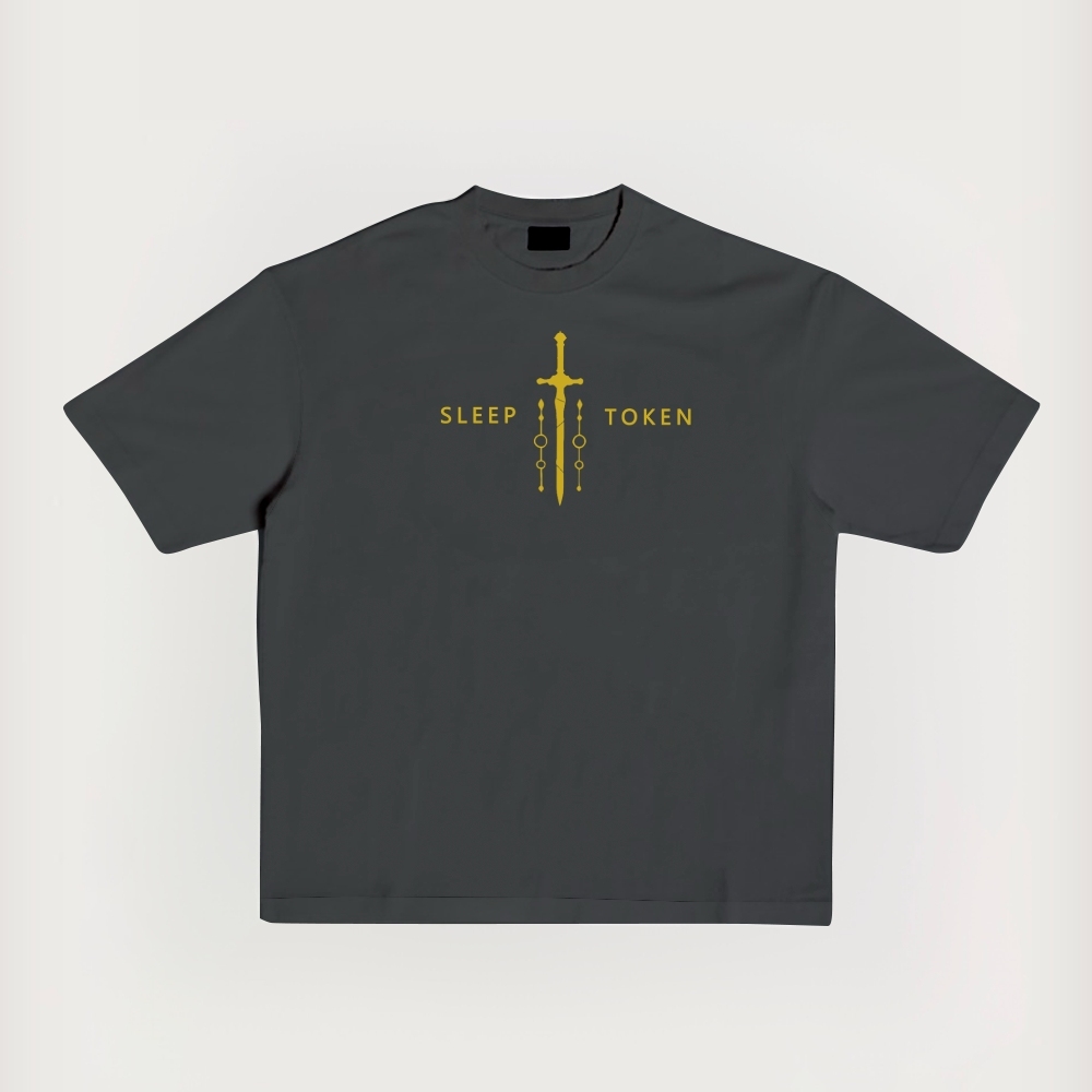 Sleep Token Printed Short-Sleeved T-Shirt