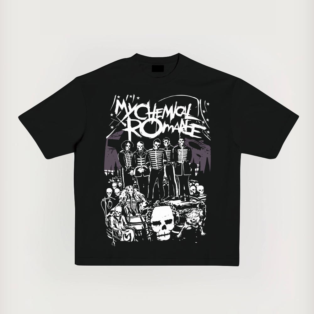 My Chemical Romance Printed Short-Sleeved T-Shirt