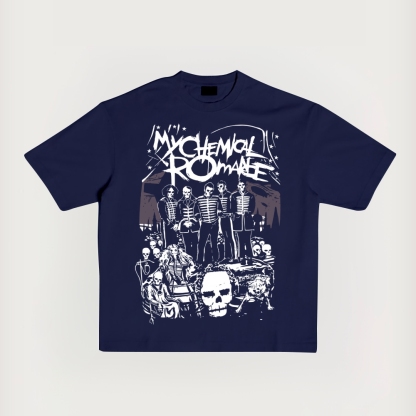 My Chemical Romance Printed Short-Sleeved T-Shirt