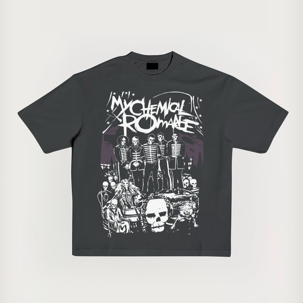 My Chemical Romance Printed Short-Sleeved T-Shirt