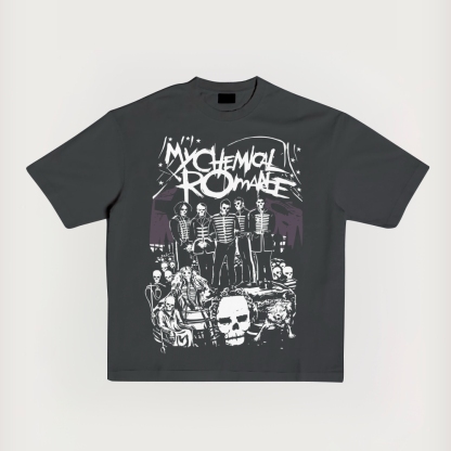 My Chemical Romance Printed Short-Sleeved T-Shirt