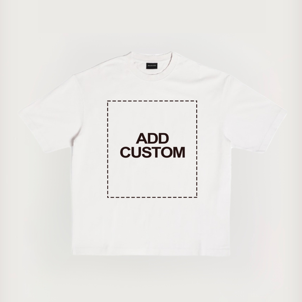 Customized Unisex Fit Printed Short-Sleeved T-Shirt