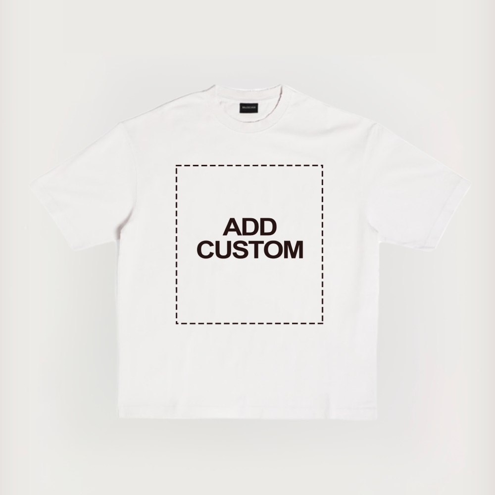 Customized Unisex Fit Printed Short-Sleeved T-Shirt