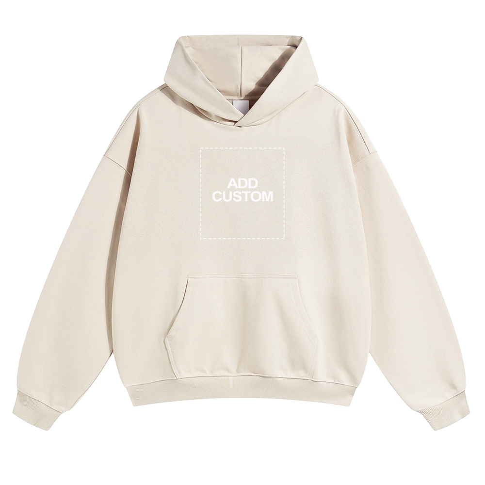  Customized Unisex Fit Pure Cotton Sweatshirt