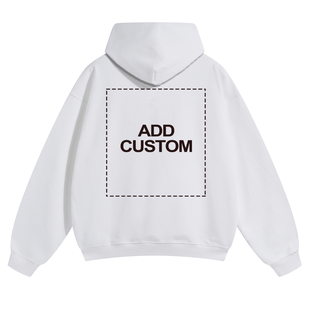  Customized Unisex Fit Pure Cotton Sweatshirt