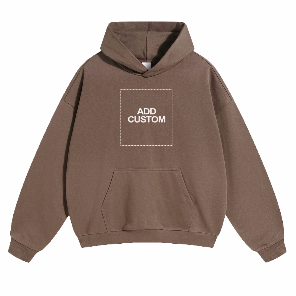  Customized Unisex Fit Pure Cotton Sweatshirt