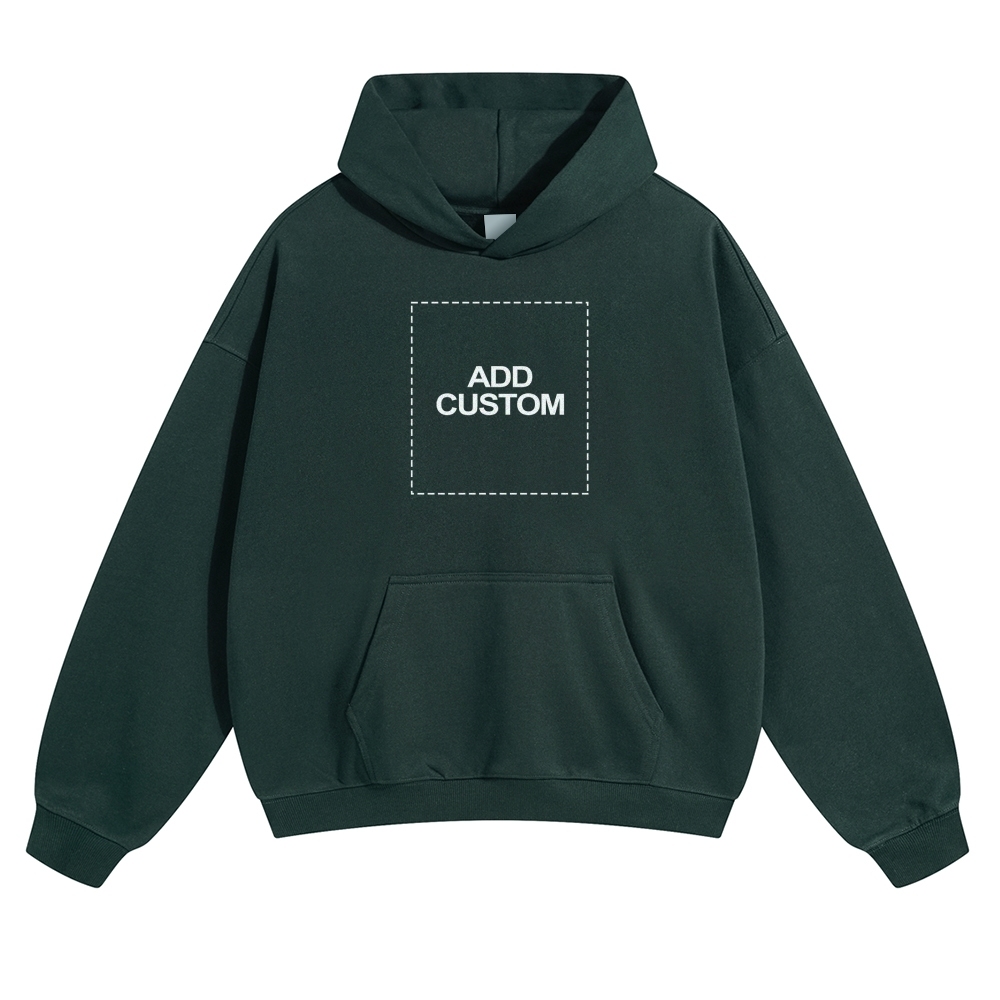  Customized Unisex Fit Pure Cotton Sweatshirt