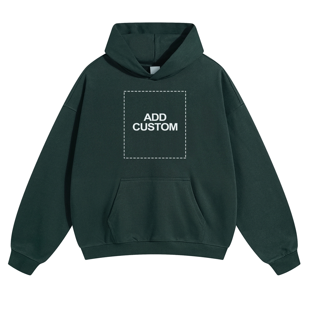  Customized Unisex Fit Pure Cotton Sweatshirt