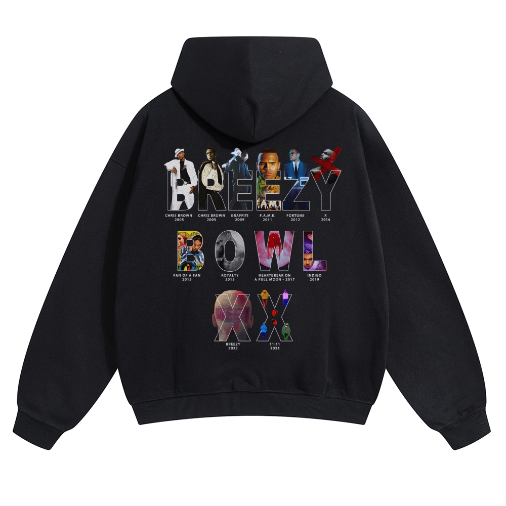 Unisex Chris Brown Pure Cotton Sweatshirt