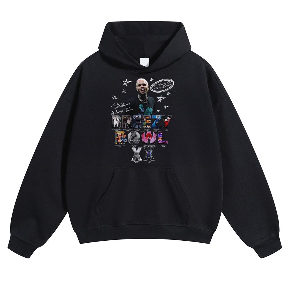 Unisex Chris Brown Pure Cotton Sweatshirt
