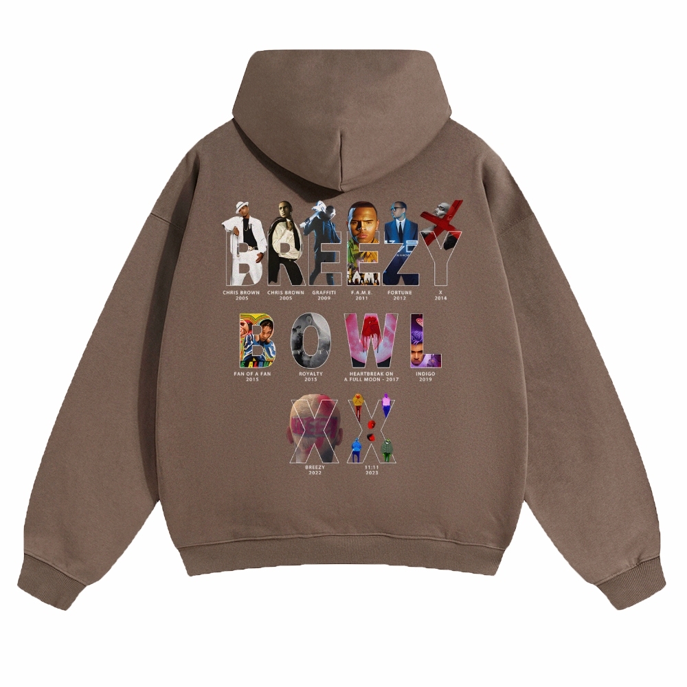 Unisex Chris Brown Pure Cotton Sweatshirt