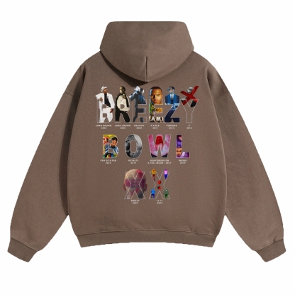 Unisex Chris Brown Pure Cotton Sweatshirt