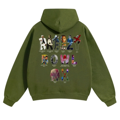 Unisex Chris Brown Pure Cotton Sweatshirt