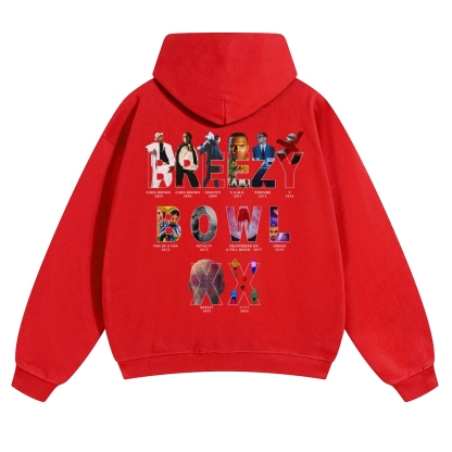 Unisex Chris Brown Pure Cotton Sweatshirt