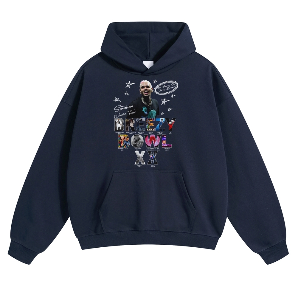 Unisex Chris Brown Pure Cotton Sweatshirt