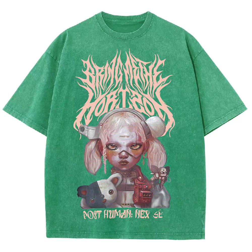 Bring Me The Horizo​​n Short-Sleeved Washed T-Shirt