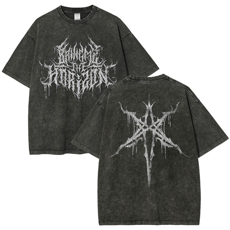 Unisex Fit  "Bring Me The Horizon " Washed T-Shirt