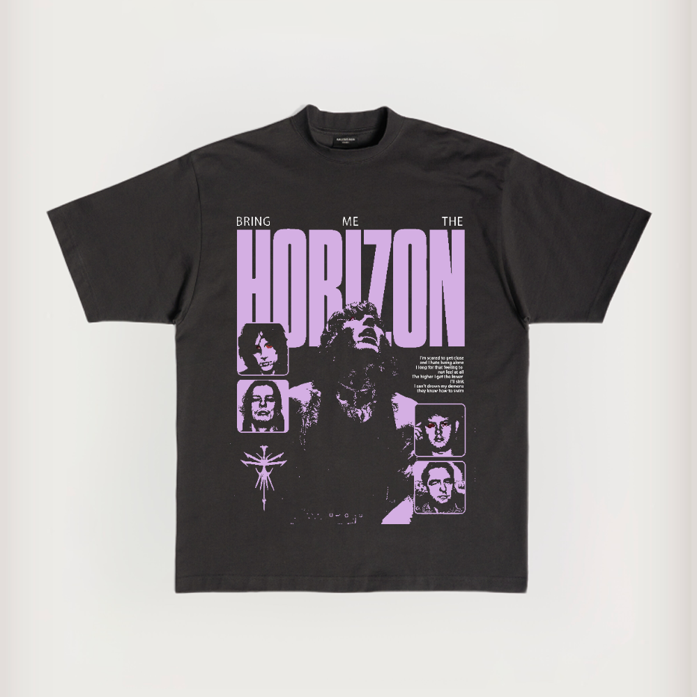 Bring Me The Horizo​​n Prints Cotton T-shirt