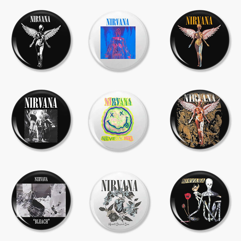 Nirvana Badge Blind Box – 1 Random Collectible Inside