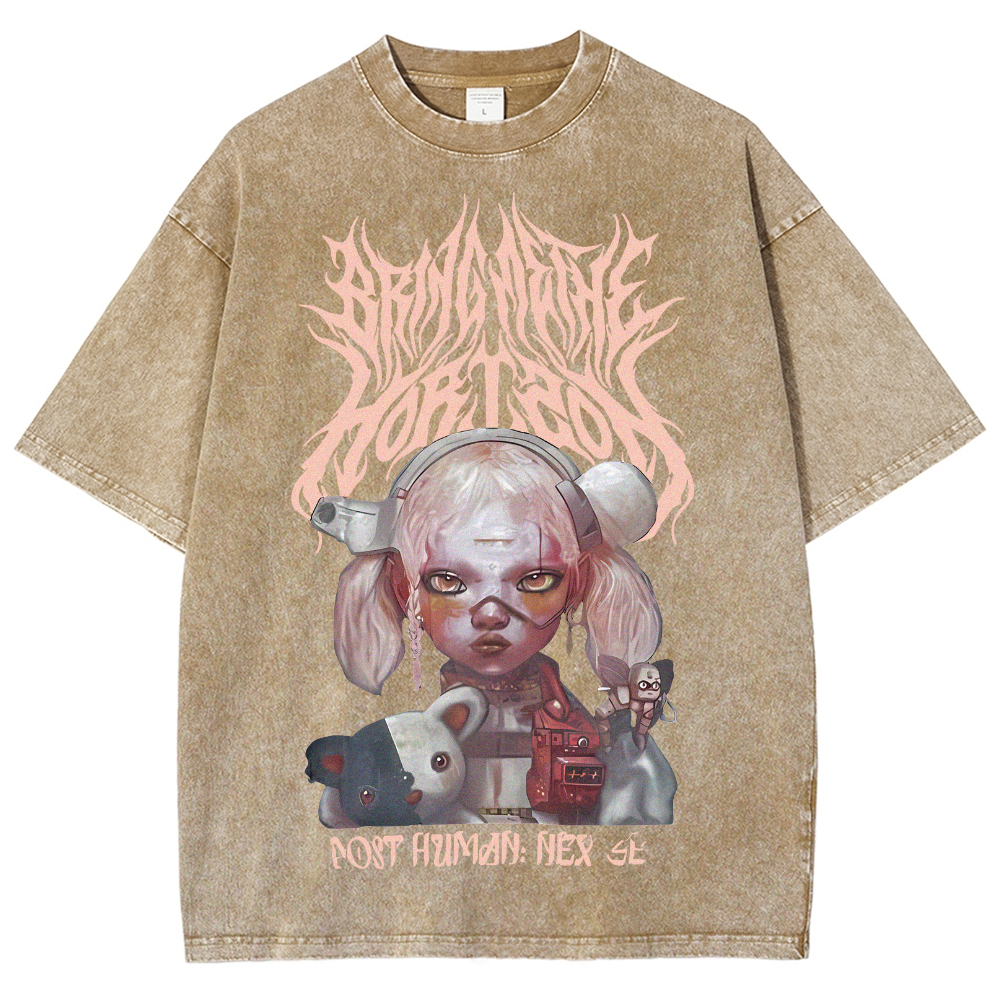 Bring Me The Horizo​​n Short-Sleeved Washed T-Shirt