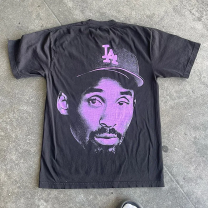 Basketball Star Prints Short Sleeves T shirt