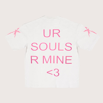 BMTH  Oliver Sykes “Ur Souls R Mine”  Print Short-Sleeved T-Shirt