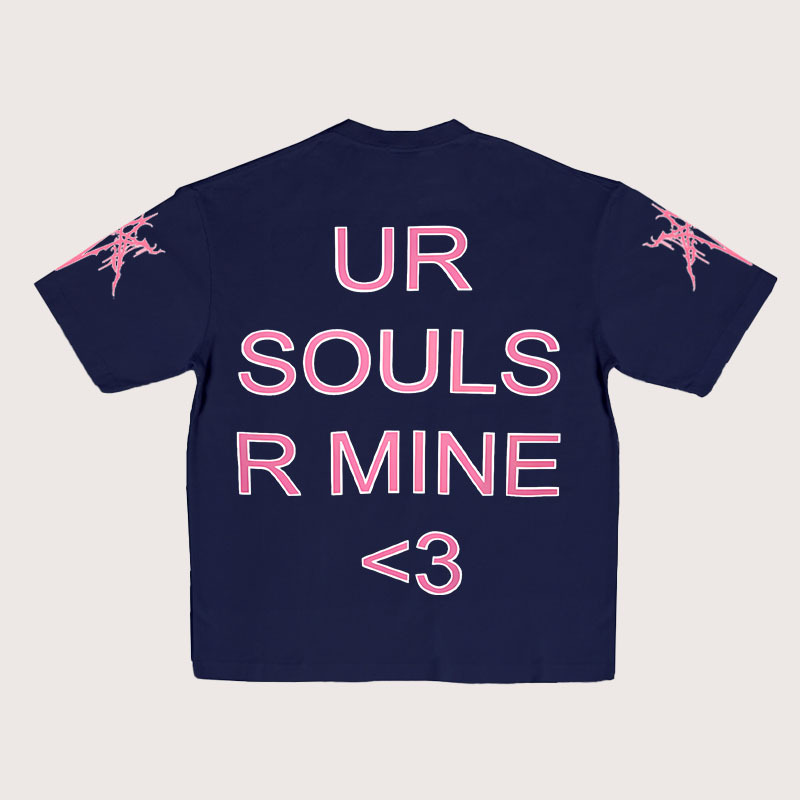 BMTH  Oliver Sykes “Ur Souls R Mine”  Print Short-Sleeved T-Shirt