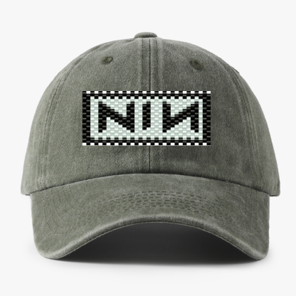 Vintage Nine Inch Nails Demin Washed Cap