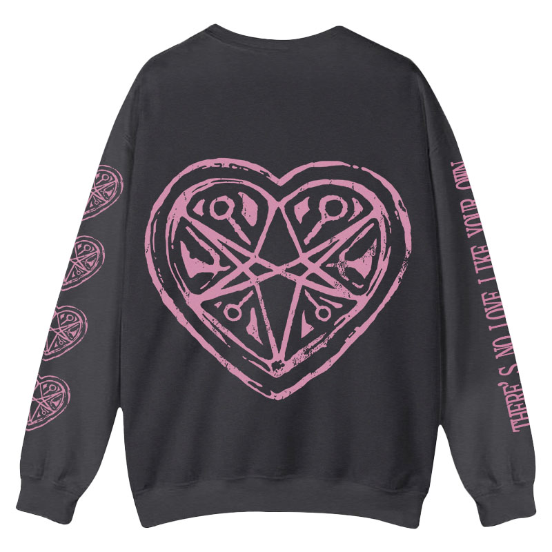 "Bring Me The Horizo" Print Casual Crewneck Sweatshirt