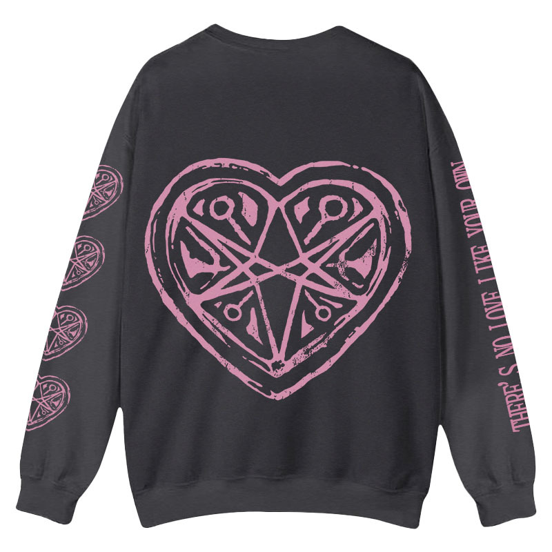 "Bring Me The Horizo" Print Casual Crewneck Sweatshirt