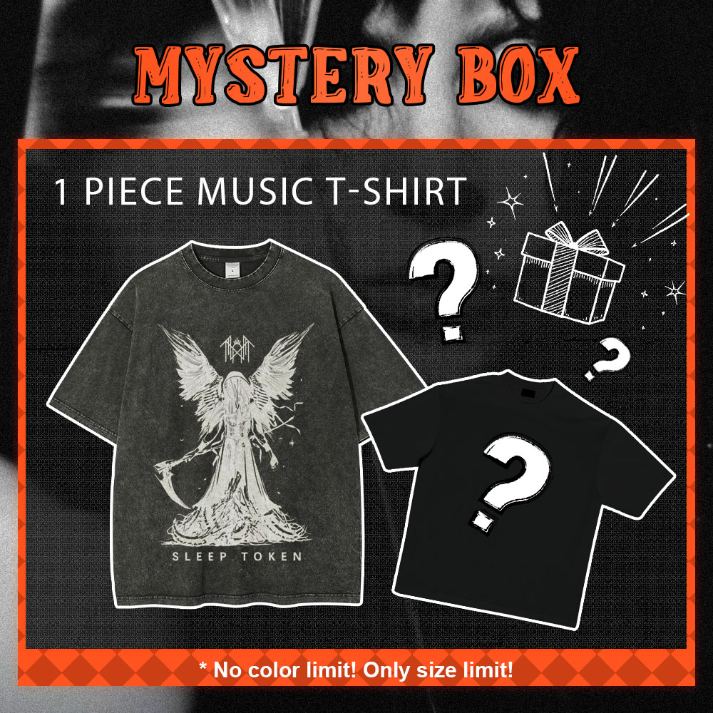 Mysterious Blind Box? 1 Random Music T-Shirt -[Non-Returnable And Non-Exchangeable Once Sold]