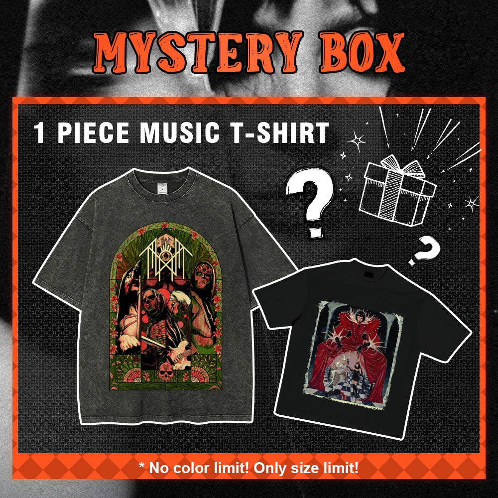 Mysterious Blind Box? 1 Random Music T-Shirt -[Non-Returnable And Non-Exchangeable Once Sold]