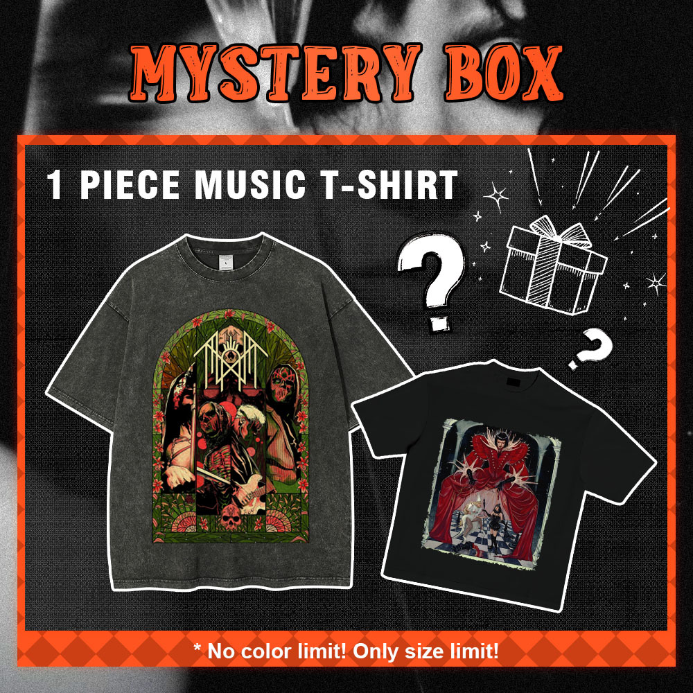 Mysterious Blind Box? 1 Random Music T-Shirt -[Non-Returnable And Non-Exchangeable Once Sold]