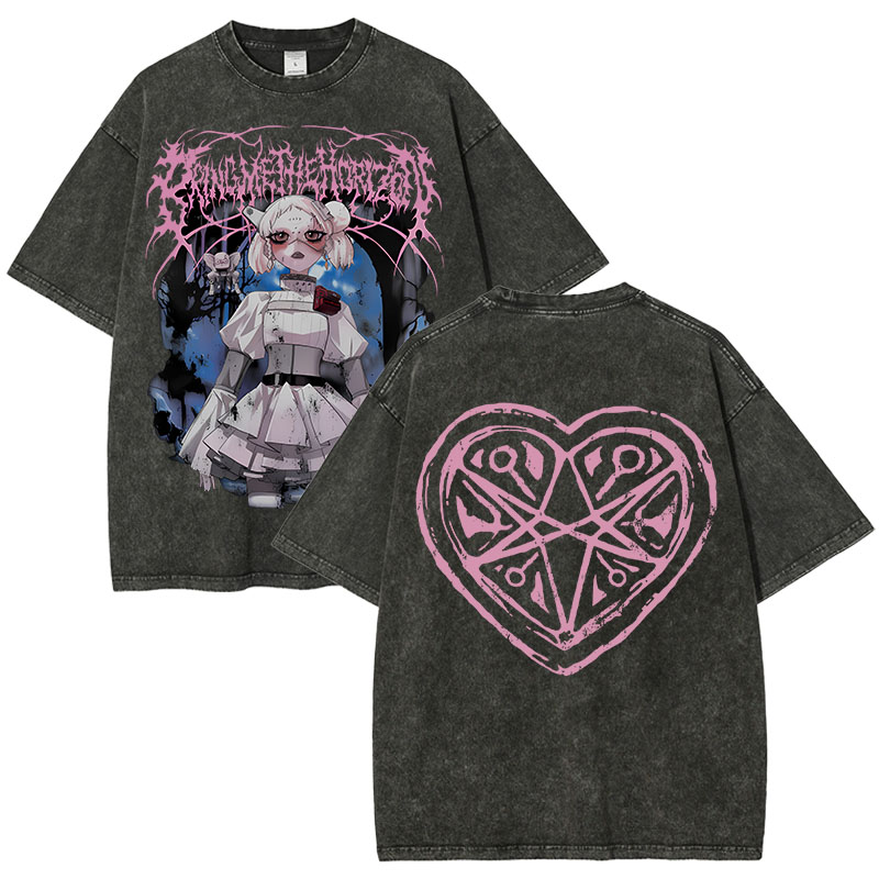 Unisex Fit “Bring Me The Horizo​​n” Washed T-Shirt