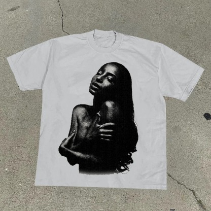 Featured character print Short Sleeves T shirt