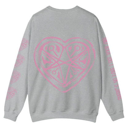 "Bring Me The Horizo" Print Casual Crewneck Sweatshirt