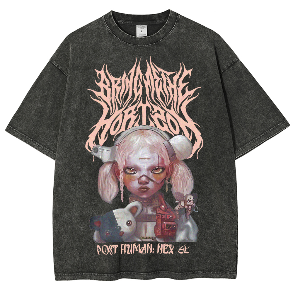 Bring Me The Horizo​​n Short-Sleeved Washed T-Shirt