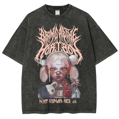 Bring Me The Horizo​​n Short-Sleeved Washed T-Shirt