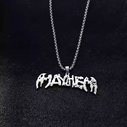 Musician Necklace Mayhem Peripheral Pendant